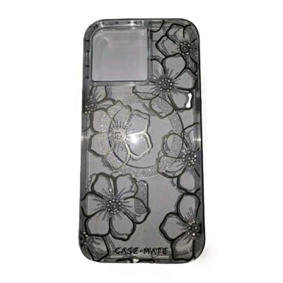 Case-Mate Slim MagSafe Case for iPhone 15 Pro Max 6.7" - Floral Gems - Image 1 of 4
