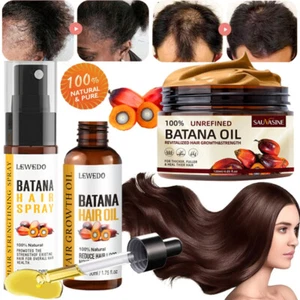Natural Batana Oil Serum for Hair Growth Healthier,Thicker Repair Damaged Hair - Picture 1 of 34