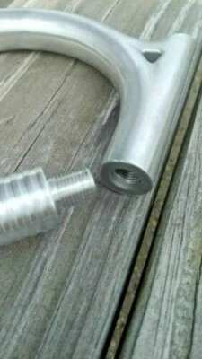 Bastón único de moda con mango de aluminio notable bastón nuevo diseñador Foto 1 de 4