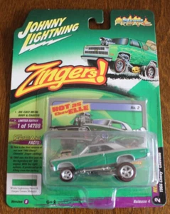 2022 JOHNNY LIGHTNING 1966 CHEVY CHEVELLE ZINGER Street Freaks Version B ~Green~ - Picture 1 of 1
