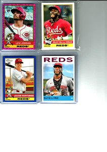 2025 Topps Heritage Baseball Cincinnati Reds Team Set 14 Base Cards + 3 Inserts - Picture 1 of 3