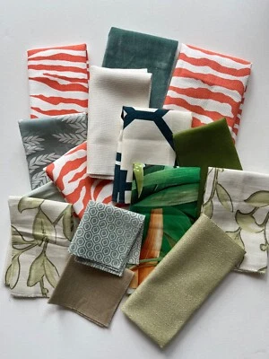 Lot of FABRIC REMNANTS Various Sizes - Image 1 of 4