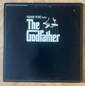 "The Godfather" Original Soundtrack LP Paramount PAS1003 1972 EX/VG+ - Picture 1 of 6