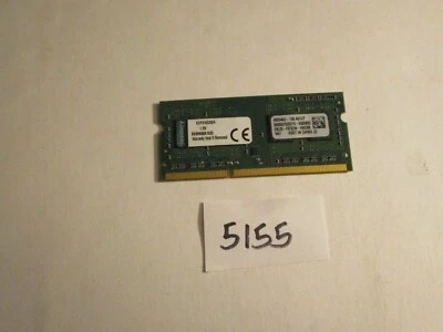 Kingston KCP316SS8/4 4Gb 1600Mhz PC3-12800 DDR3 SODIMM laptop memory RAM (5155) - Image 1 of 2