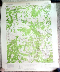 1957 Oolitic Indiana 7.5' Series USGS Topographic Map 1:24000 Lawrence Co. Topo - Picture 1 of 3
