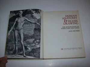 HUMAN ANATOMY & FIGURE DRAWING, Jack Kramer, 1972, FIRST - Imagen 1 de 12