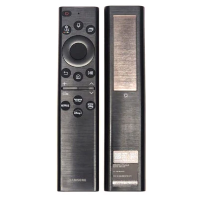 New BN59-01385A For Samsung Solar USB Rechargeable Voice TV Remote QN55S95BAFXZA - image 1 of 4