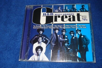 SEALED "GREAT R&B MALE GROUPS - HITS OF THE 70'S" CD - BRAND NEW - Image 1 of 2