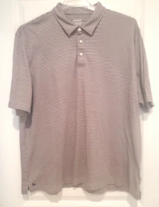 Camisa polo informal UNTUCKit para hombre XXXL lila a rayas algodón elástico preppy - Imagen 1 de 6