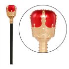 Performance King Queen Scepter Royal King Costumes Walking Cane  Cosplay Props