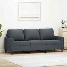 Tidyard 3-Seater Sofa Dark Gray 70.9in  Padded  Couch for Living Room, A4J7