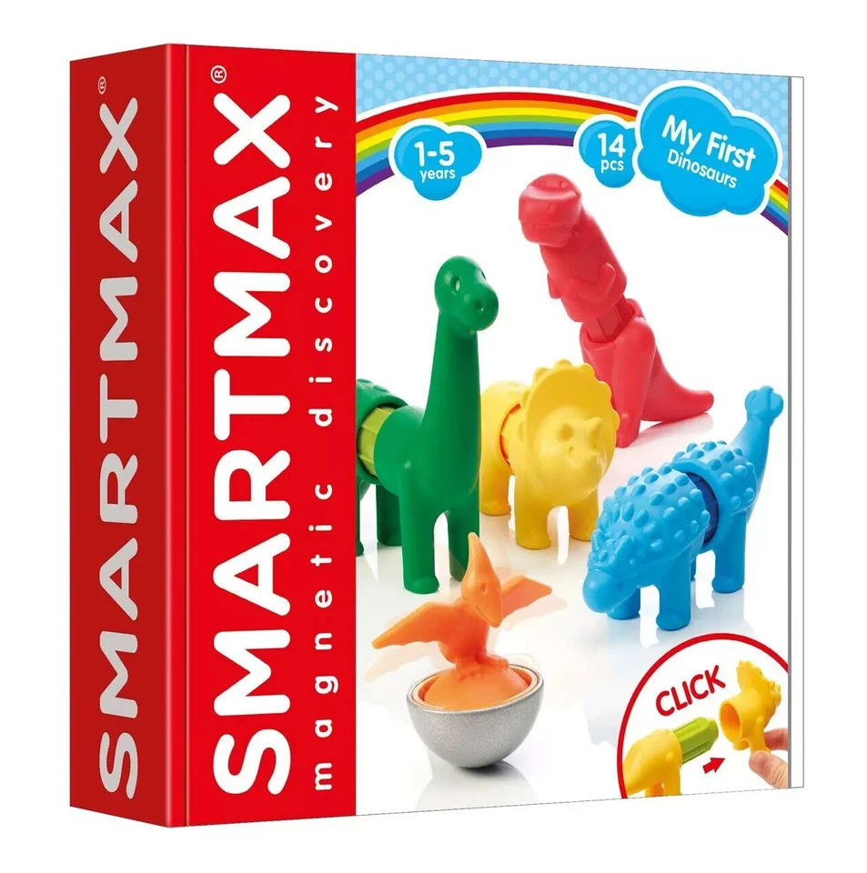 SmartMax My First Dinosaurs - Toddler's Magnetic Tactile Dinosaur Toy - Image 1 of 4