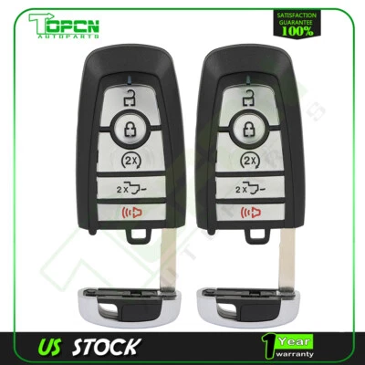 2 For Ford Escape Explorer 2020-2022 Keyless Entry Remote Control Car Key Fob - Image 1 of 4