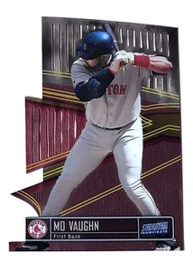 MO VAUGHN 1999 Topps Stadium Club Triumvirate Luminous #T7C Cut Boston Red Sox - Picture 1 of 2