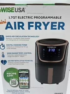 Mini Friggitrice ad Aria Elettrica Digitale Touchscreen + Ricettario 1.7-Qt fino a 2-Qt Max - Foto 1 di 5