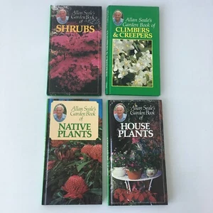 4x Allen Seal's Garden Book's Shrubs Climbers & Creepers House Plants Native HC - Imagen 1 de 8