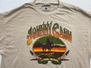 Camicia Johnny Cash L'uomo in nero taglia L/XL (veste come 2XL) - Foto 1 di 6