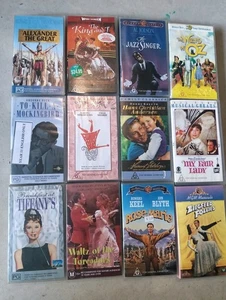 Golden Age Hollywood VHS Collection 1950s–60s Musicals & Classics Bundle Of 12  - Picture 1 of 2