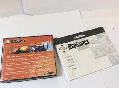 GARMIN MapSource UNITED STATES TOPO v3.02 CD-ROM MAPS - Image 1 of 4