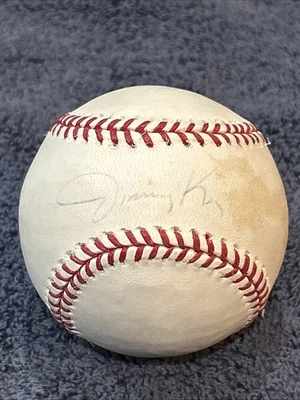 Pelota de béisbol firmada por Jimmy Key autografiada D Foto 1 de 4