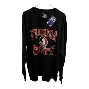 NWT Champion FLORIDA STATE SEMINOLES Long Sleeve T-Shirt Size XL FSU Tags - Picture 1 of 6