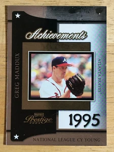 Playoff Prestige Achievements #4 2004 Greg Maddux 95 CY - Imagen 1 de 2