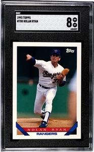 1993 Topps Nolan Ryan #700 SGC 8 NM MT Texas Rangers 6304589 - Picture 1 of 2
