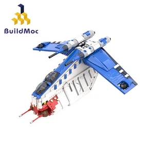 Juego de 10 bloques de construcción modelo Gunship LAAT Muunilinst sin usar, en caja, ladrillos de juguete - Imagen 1 de 5