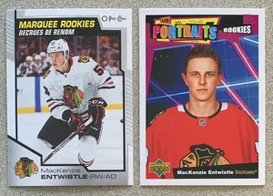 20-21 Upper Deck Mackenzie Entwistle Rookie UD Portraits & OPC Rookies - Picture 1 of 2