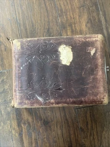 Vintage viktorianisches Fotoalbum mit vielen alten Fotos - Bild 1 von 21