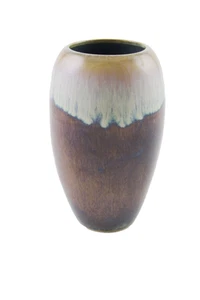 Bill Campbell Studio Art Pottery Drip Glaze 7.5" Vase-PA artist - Picture 1 of 6