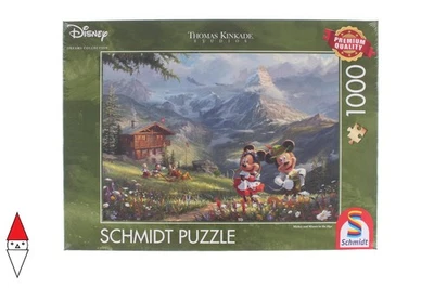 PUZZLE DISNEY SCHMIDT CARTONI ANIMATI KINKADE DISNEY MICKEY AND MINNIE 1000 PZ - Immagine 1 di 3