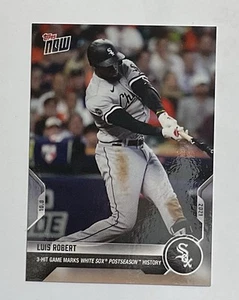 2021 TOPPS NOW # 928 TIM ANDERSON 12 HITS 5 PS GAMES Chicago White Sox - Picture 1 of 2