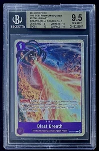 BGS 9.5 One Piece ST04-016 C Blast Breath- English - Best Selection Vol.1-Graded - Picture 1 of 2
