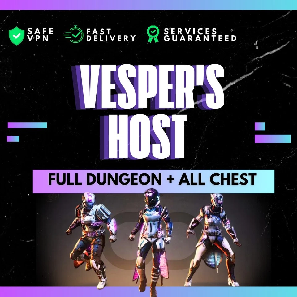 Vesper's Host - Mazmorra Completa + Cofres Todos los Secretos - Cualquier Plataforma  Foto 1 de 1