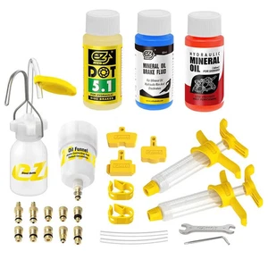 Kit de purga de freno de bicicleta Shimano Magura Hope Tektro Sram Avid Hayes - Imagen 1 de 33