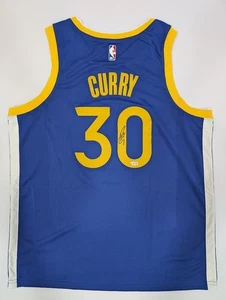 STEPHEN CURRY Back Signed Golden State Warriors Jersey Authenticated by Fanatics - Picture 1 of 6