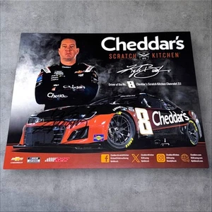 Kyle Busch CHEDDARS RACING RCR #8 ZL1 2025 NASCAR 8x10 signed HERO CARD photo - Picture 1 of 2