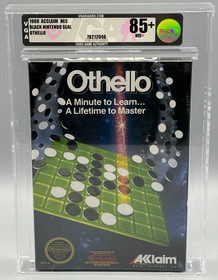Othello Nintendo NES Round SOQ Sealed New VGA 85+ Graded Acclaim