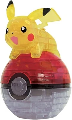 Pokémon Pikachu & Monster Ball Beverly 61-piece 3D jigsaw puzzle JAPAN EXCLUSIVE - Image 1 of 4