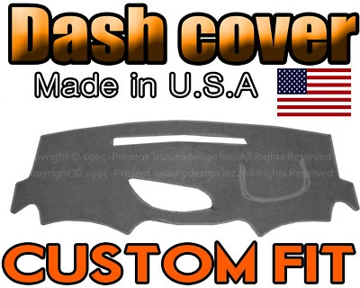 fits 2000-2005 TOYOTA ECHO DASH COVER DASHBOARD MAT PAD USA MADE / CHARCOAL GREY - Image 1 of 4