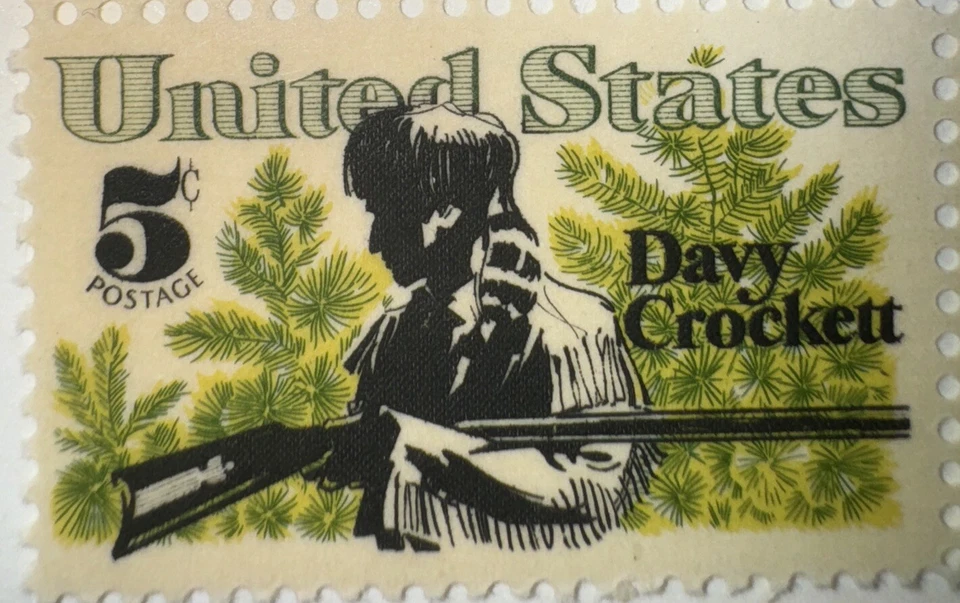 Scott #1330 5c Davy Crockett MNH - Image 1 of 1