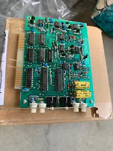 Rare Ibm Sound Card 1988 Silicon Shack Vintage - Picture 1 of 4