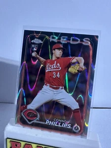 2024 Topps Chrome - RayWave Refractor #20 Connor Phillips (RC) - Picture 1 of 2