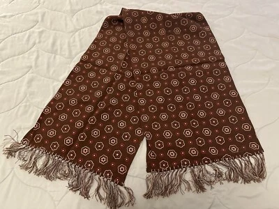 Vintage Art Deco 30s Opera Scarf Fringed - Image 1 of 4