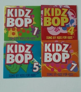 4 Kidz Bop Music CD Lot McDonalds Happy Meals All New Sealed - Imagen 1 de 9