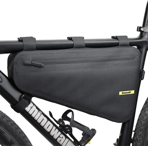 Borsa Bici,Borsa Triangolare Da Bicicletta Telaio 100% Impermeabile Borsa Fronta - Foto 1 di 12