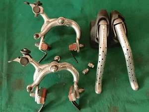 Set Freni WEINMANN 605 bici Corsa Eroica Bianchi Legnano Colnago - Foto 1 di 16