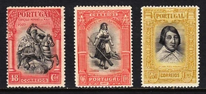PORTUGAL — SCOTT 432//436 — 1927 SEGUNDA EDICIÓN DE INDEPENDENCIA — MH — SCV $48,50 - Imagen 1 de 1
