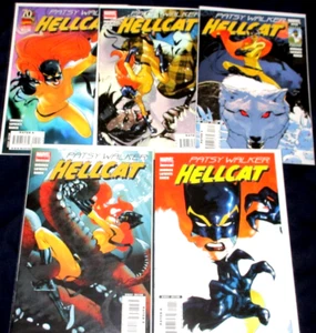 PATSY WALKER : HELLCAT #1,2,3,4,5 (NM) Full Set! 2008 Marvel Great Series - Picture 1 of 3
